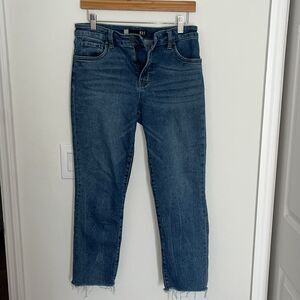 KUT From the Kloth High Rise Reese Ankle Straight women jeans size 6